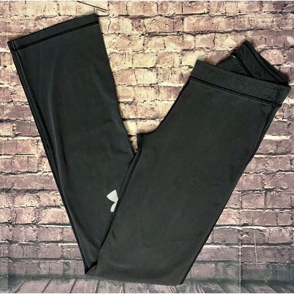 Women’s Under Armour Black Long Leggings No Size Tag GUC - Picture 1 of 7